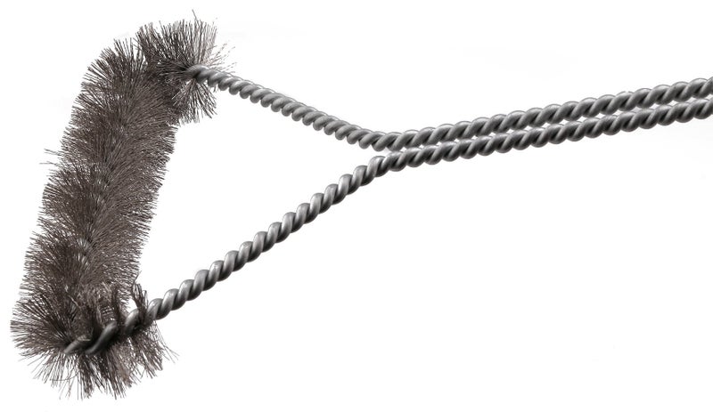 Estilo Long Grill Brush with Stainless Steel Bristles, 18" - Image 3